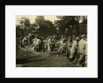 Germans, Austrians Pulling Cannon by Anonymous