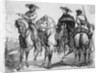 Santa Anna And His Adjutant Arista by Anonymous