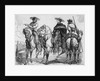 Santa Anna And His Adjutant Arista by Anonymous