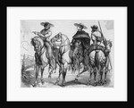 Santa Anna And His Adjutant Arista by Anonymous