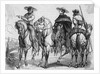 Santa Anna And His Adjutant Arista by Anonymous
