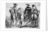 Santa Anna And His Adjutant Arista by Anonymous
