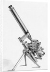 Folding Microscope; Engraving by Anonymous