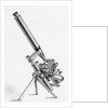Folding Microscope; Engraving by Anonymous