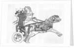 Assyrian Warriors In Chariot; Bow/Arrow by Anonymous