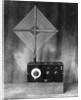 Early Radio with Antenna by Anonymous