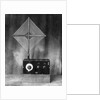 Early Radio with Antenna by Anonymous