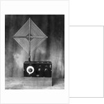 Early Radio with Antenna by Anonymous