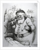 Santa Claus Talking On A Telephone by Thomas Nast