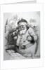 Santa Claus Talking On A Telephone by Thomas Nast