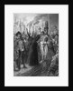 Engraving of the Execution of the Inca of Peru by Anonymous