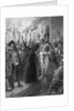 Engraving of the Execution of the Inca of Peru by Anonymous