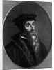 John Calvin In Undated Engraving by Anonymous