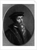 John Calvin In Undated Engraving by Anonymous