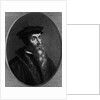 John Calvin In Undated Engraving by Anonymous
