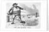 Cartoon Of Dover Calais Telegraph Line by Anonymous