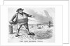 Cartoon Of Dover Calais Telegraph Line by Anonymous