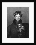 George Iv, King Of England; Engraving by Anonymous