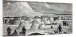 Innuit Igloos, or Snow Village Illustration by Anonymous