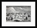 Innuit Igloos, or Snow Village Illustration by Anonymous