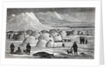 Innuit Igloos, or Snow Village Illustration by Anonymous