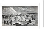 Innuit Igloos, or Snow Village Illustration by Anonymous