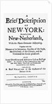 Title Page For Brief Description Of Ny by Anonymous