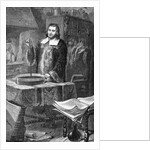 Evangelista Torricelli Invents Barometer by Anonymous