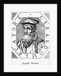 Flemish Geographer Gerhardus Mercator by Anonymous