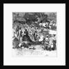 Chinese Laborers Building Railroad by Anonymous