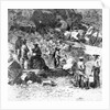 Chinese Laborers Building Railroad by Anonymous