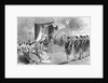 Print Depicting Emperor Mutsuhito Promulgating the New Constitution by Anonymous