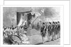 Print Depicting Emperor Mutsuhito Promulgating the New Constitution by Anonymous