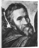 Painting of Michelangelo by Giorgio Vasari