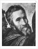Painting of Michelangelo by Giorgio Vasari