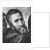Painting of Michelangelo by Giorgio Vasari
