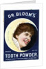 Cleaning Tooth Powder Girl Trade Card by Anonymous