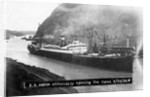 SS Ancon at the Opening of The Panama Canal by Anonymous