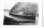 SS Ancon at the Opening of The Panama Canal by Anonymous