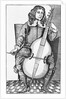 Man Holding And Playing Viola by Anonymous