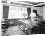 Interior Of Home With Early Radio by Anonymous