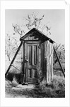 Outhouse On A Farm by Anonymous