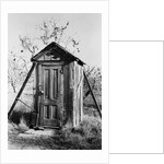 Outhouse On A Farm by Anonymous