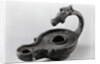 Ancient Egyptian Horse Head-Shaped Oil Lamp by Anonymous