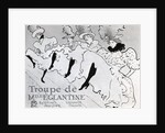 Poster With Dancing Ladies By Toulouse-L by Anonymous