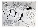 Poster With Dancing Ladies By Toulouse-L by Anonymous