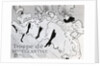 Poster With Dancing Ladies By Toulouse-L by Anonymous