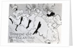 Poster With Dancing Ladies By Toulouse-L by Anonymous