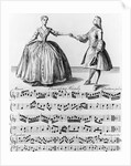 Sheet Music With Illustration by Anonymous