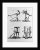 View Of Various Roman Catapults by Anonymous